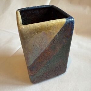 Raku vase